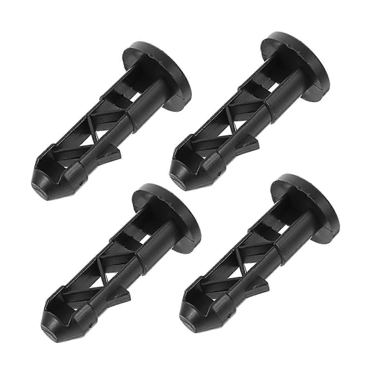 4pcs Wheelie Bin Lid Lock Strap for Outdoor Trash Can Secure Weatherproof Latch Replacement