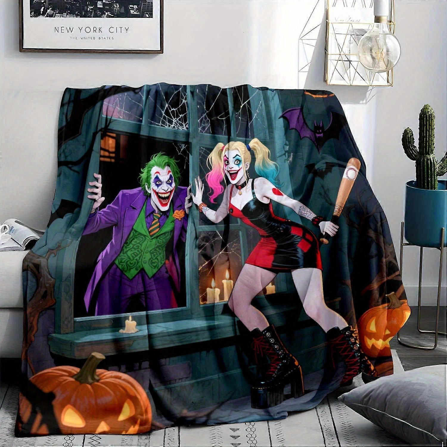 blanket Joker soft and warm nap blanket suitable for sofas