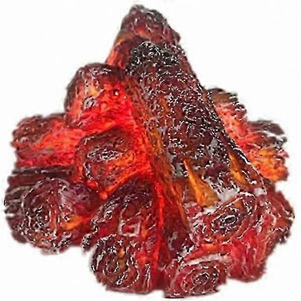 Realistic LED Fireplace Light with Glowing Wood Flame Effect