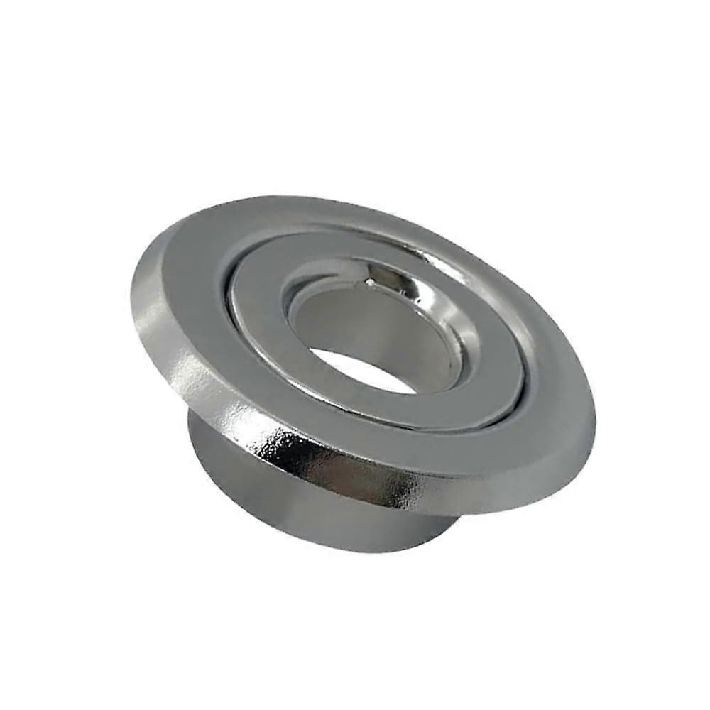 Fire Sprinkler Head Cover Ring DN20 Adjustable Height Flush Mount Silver Plated RustResistant Trim