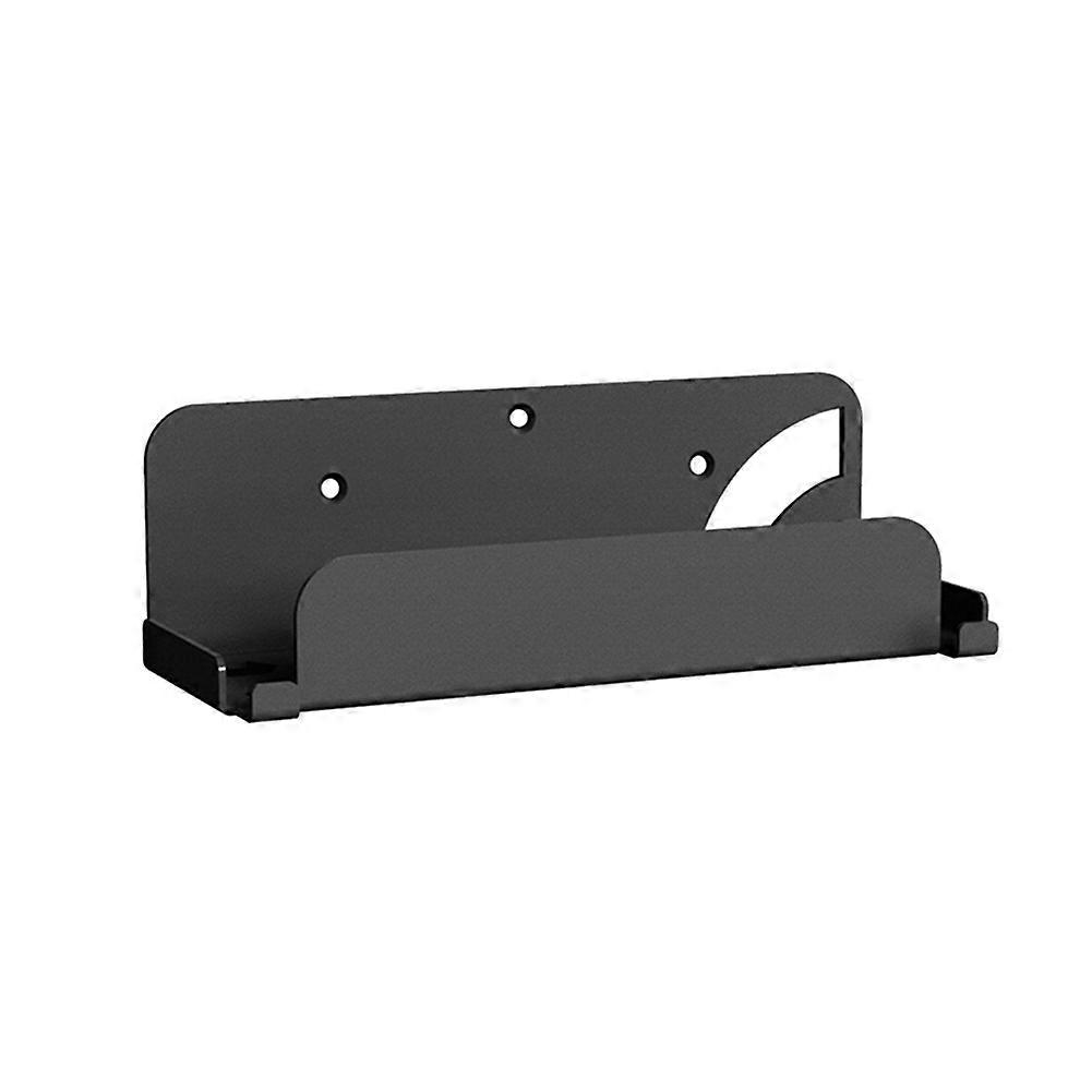 Game Console Wall Mounted Holder Bracket for Switch/Switch OLED Host Handle Hanger Wall Mount Storage Rack Black