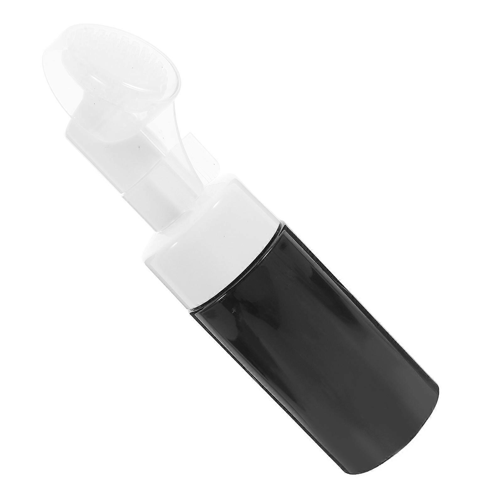 Mousse Foam Pump Container Plastic Facial Cleanser Bottle with Brush 5Pcs