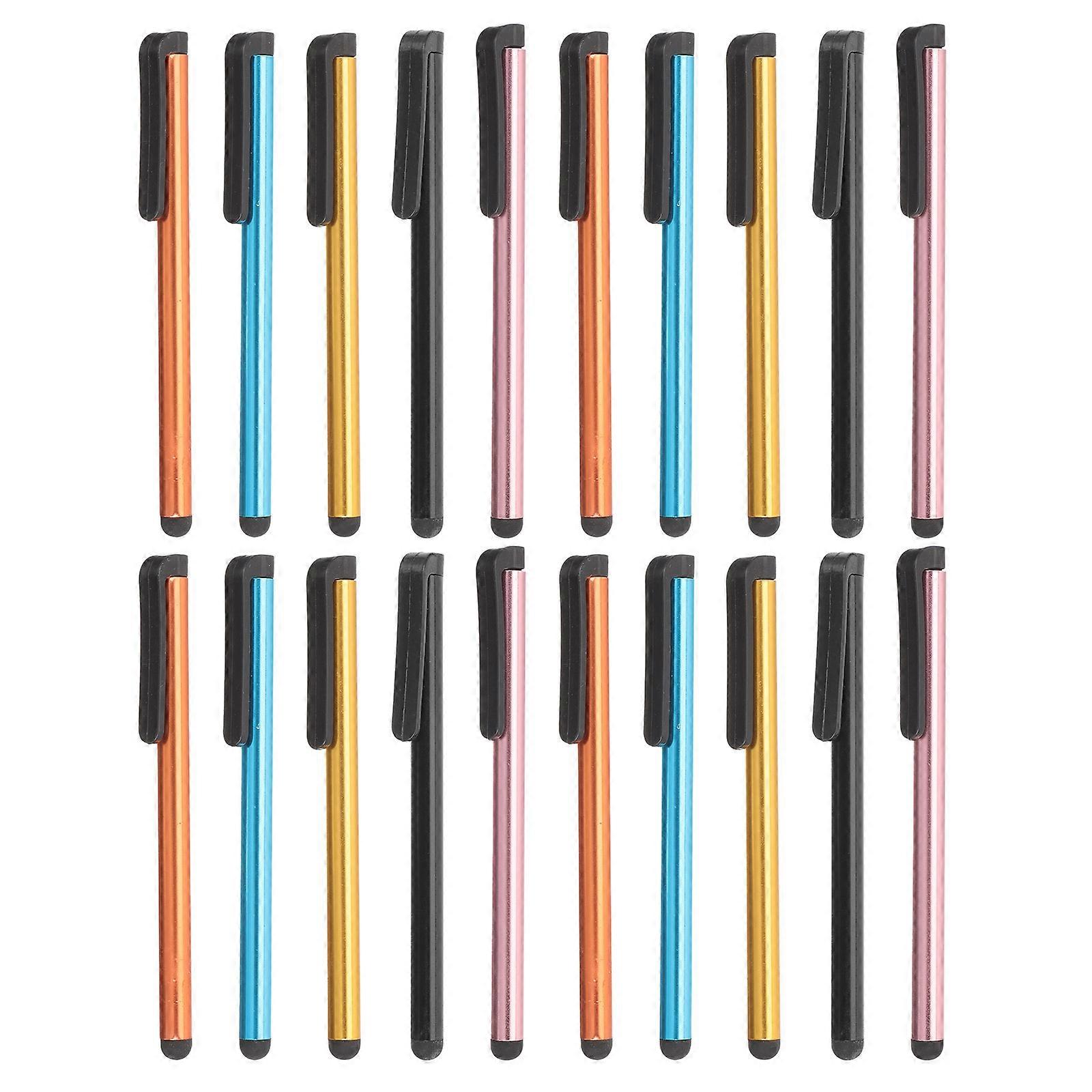 Capacitive Stylus Pen for Writing with High Sensitivity 20Pcs Assorted Color