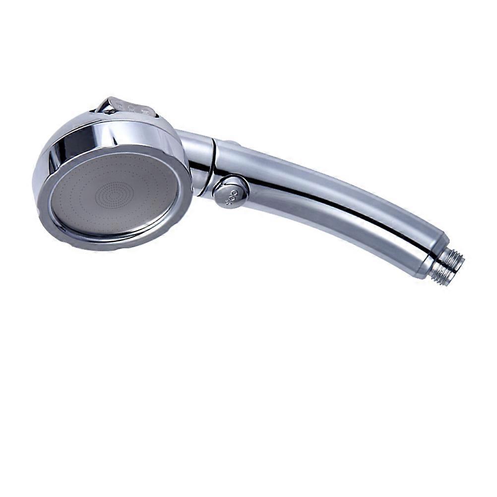 Handheld Pressurized Shower Head Multifunction Rain Shower Silver