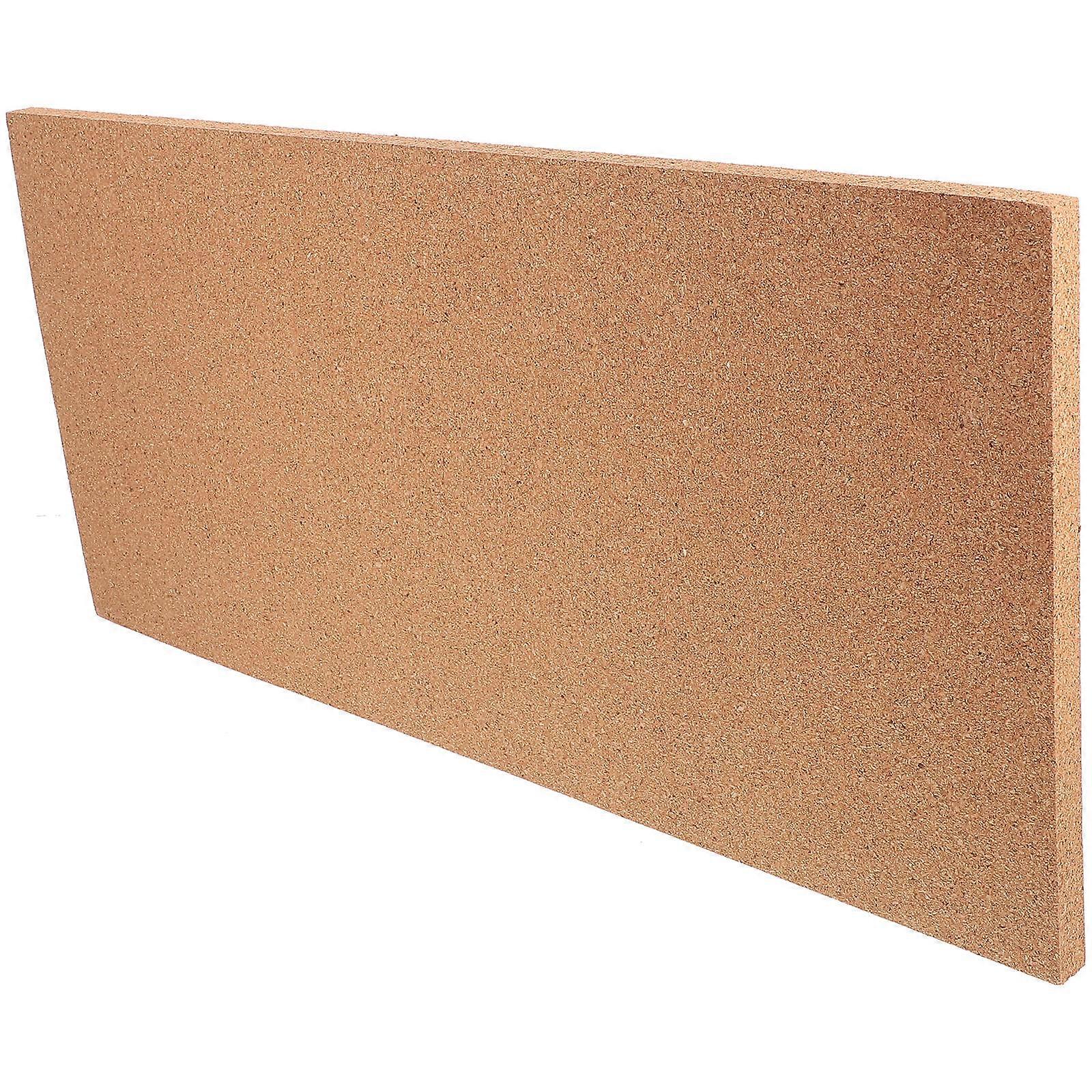 Brown Cork Board Adhesion for Office Message Bulletin Board
