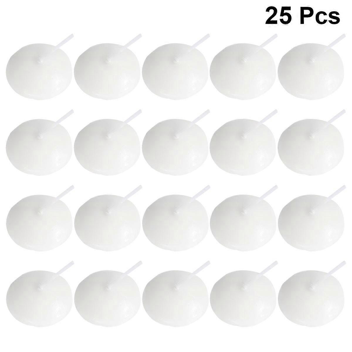 Wedding Floating Candles White Mini Smokeless Candles for Decor 100Pcs