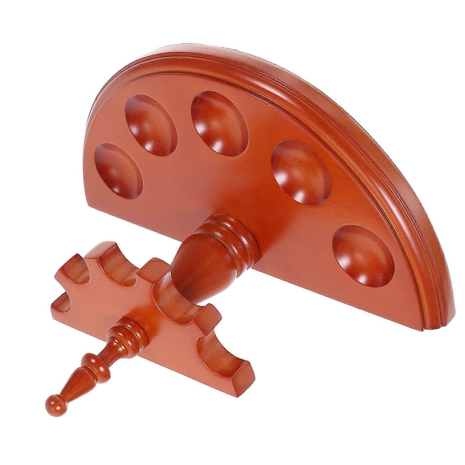 Wood Stand Rack Holder for Five Rustic Style