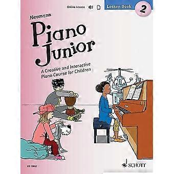 Piano Junior: Les: Activerende en interactieve pianoCursus voor kinderen: Boek 2