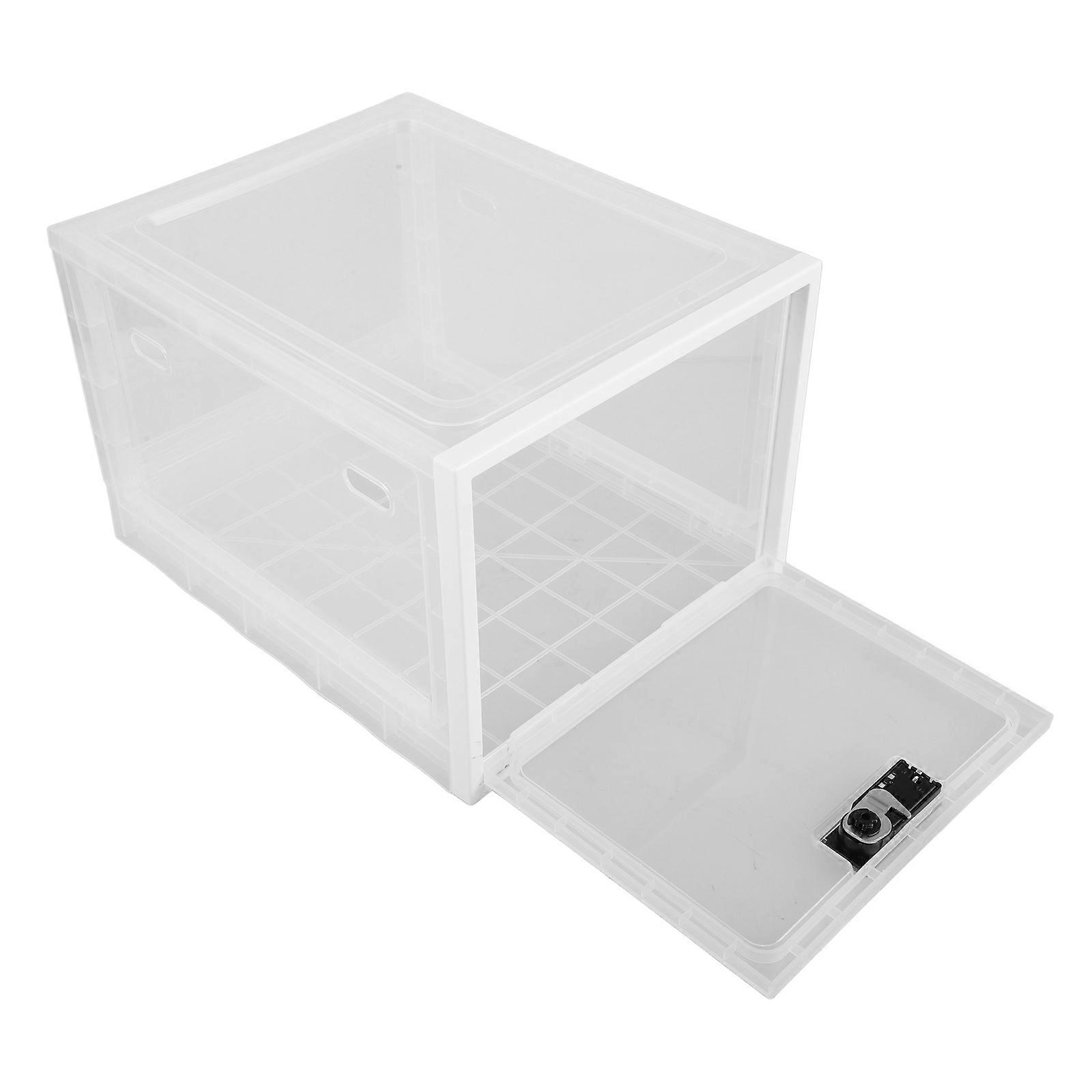Lockable Medicine Box Transparent Acrylic for Medicine Storage Use