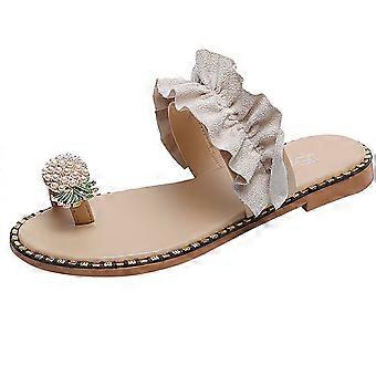 Zomersandalen voor dames, streetwear sandalen, ananassandalen voor dames, teenslippers met clipsluiting, boho sandalen, casual slippers, strandschoenen