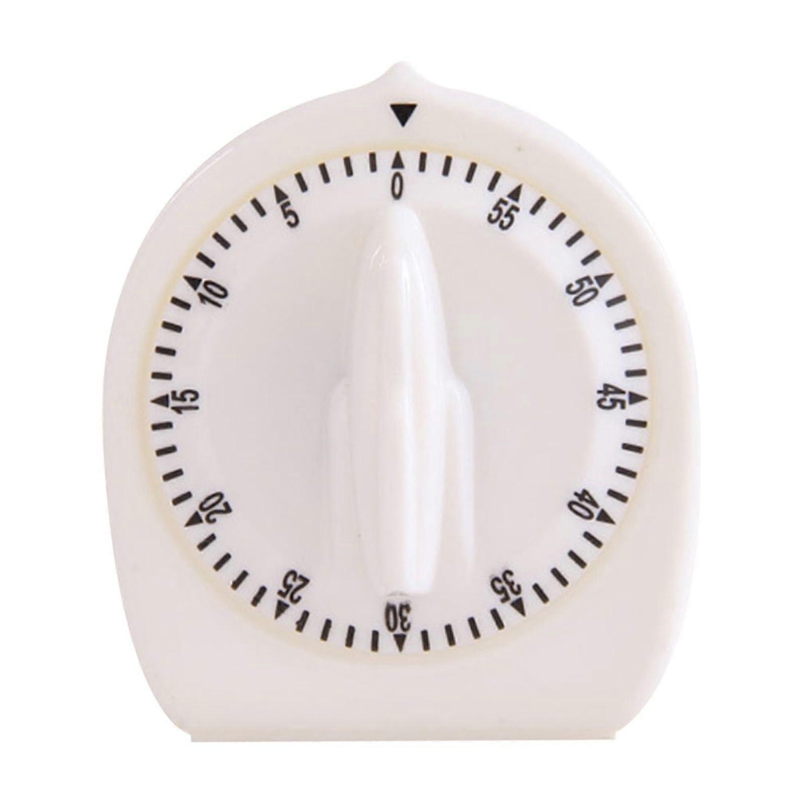 60-minute Mechanical Timer Countdown, Kitchen Reminder Student Problem-solving Time Manager Alarm Clock for Life Management