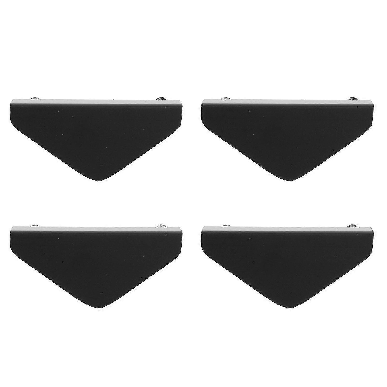 4pcs Triangle Drawer Pull Handles Triangle Shape Cabinet Pulls Space Aluminum Dresser Knobs