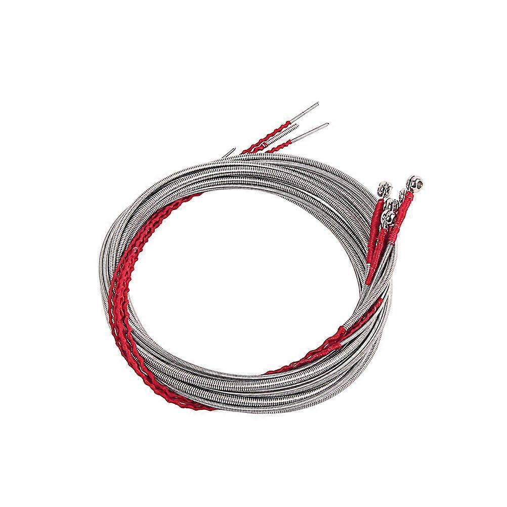 Bass Replacement String 5Pcs Metal Strings for 5 String Bass Instrument