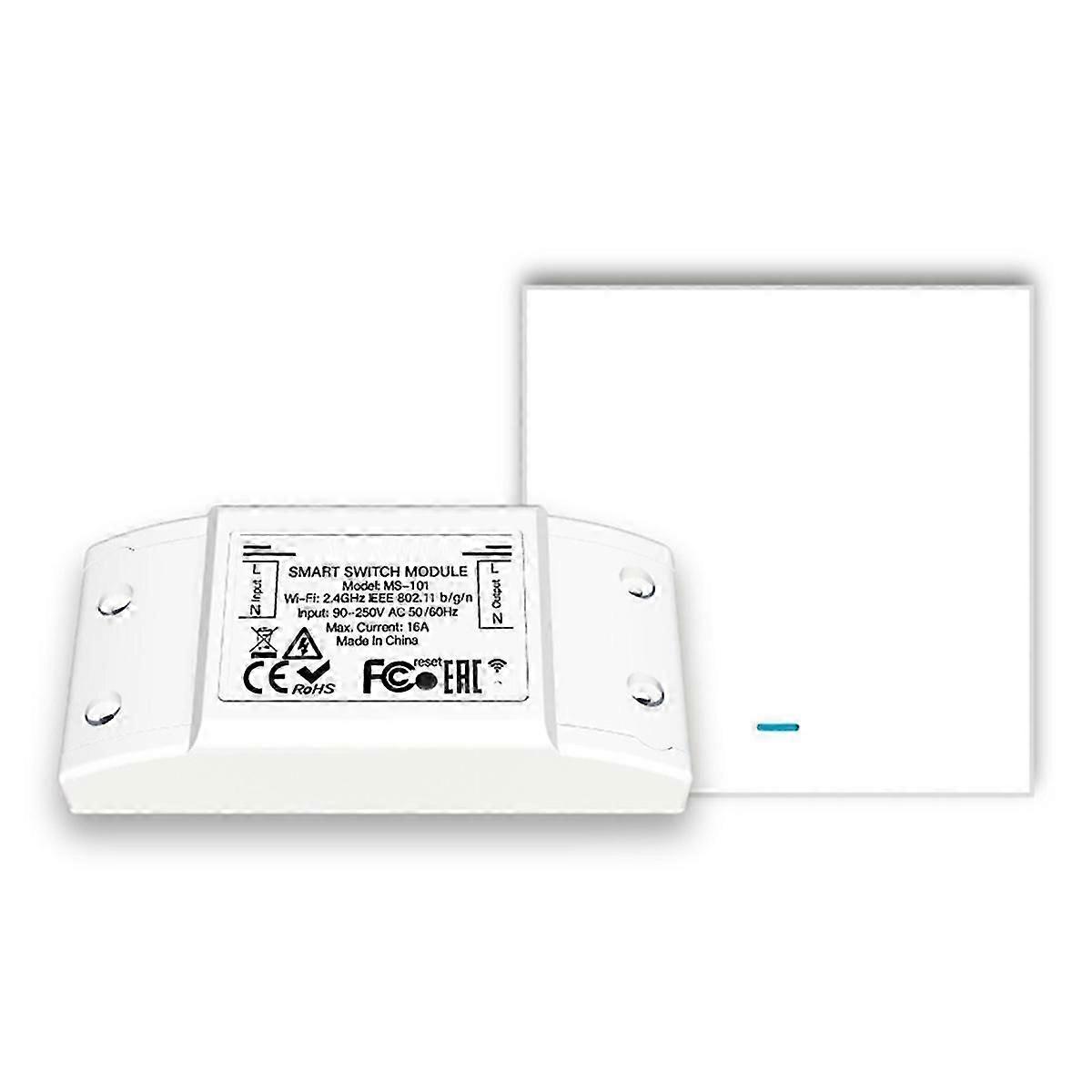 16A Bluetooth Smart Switch with 1 Group Panel Remote Control
