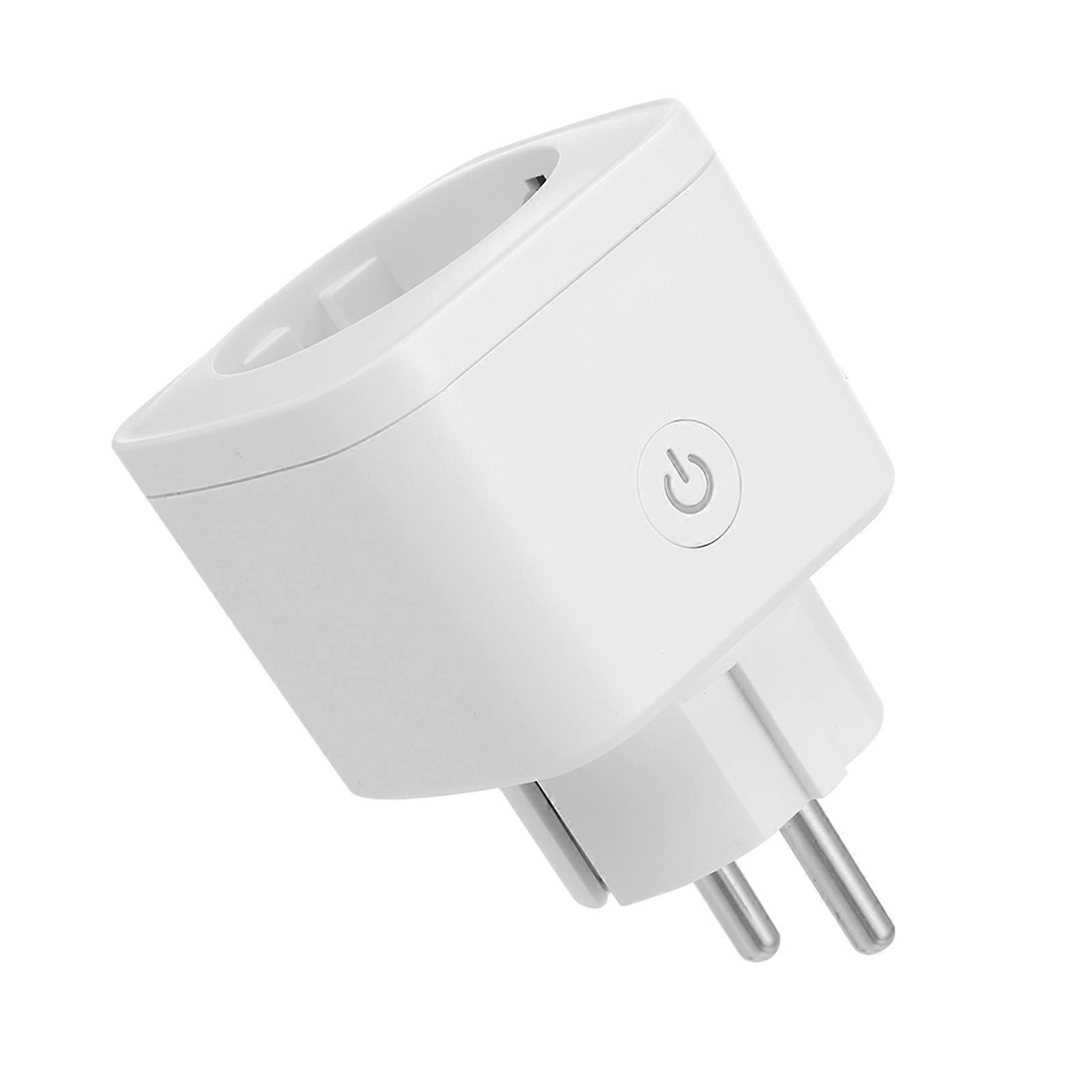 Smart WiFi Socket EU Type E Wireless Remote Control Power Adapter with Timer Compatible Alexa IFTTT Smart Home Charging Plug