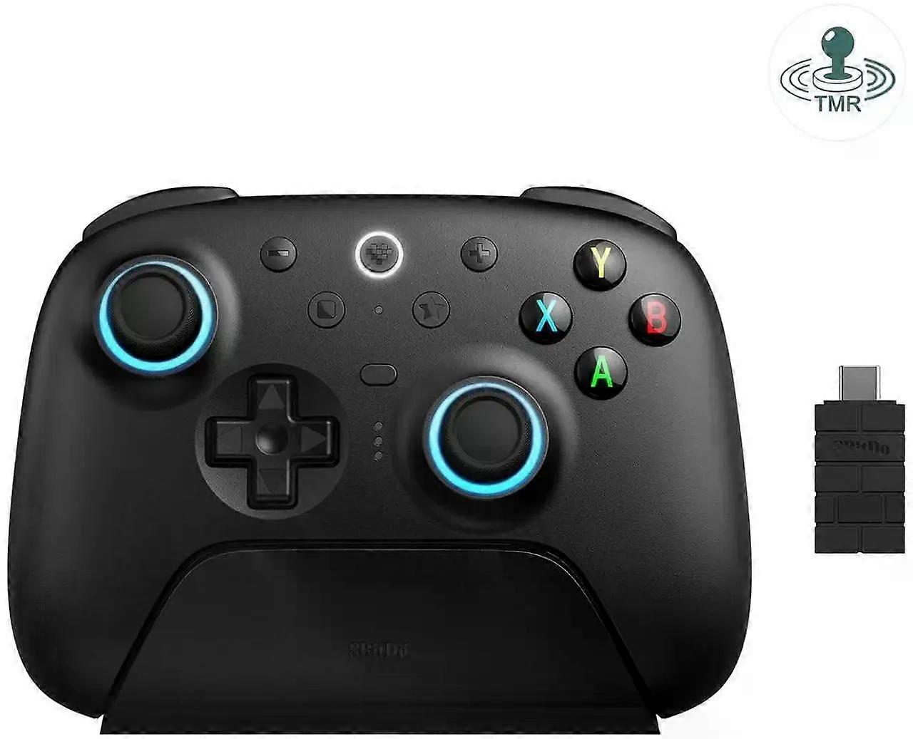 8BitDo Ultimate 2 Wireless Controller for Windows PC, Apple, Steam & Android, Gaming Controller with TMR Joysticks, Hall/Tactile Triggers, Motion Cont