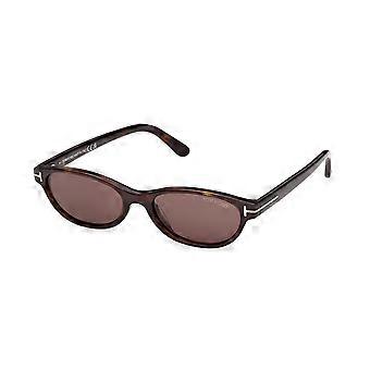 Tom Ford FT1310 CHLOE-02 52E Full Rim  Women Oval Sunglasses UV3 Original
