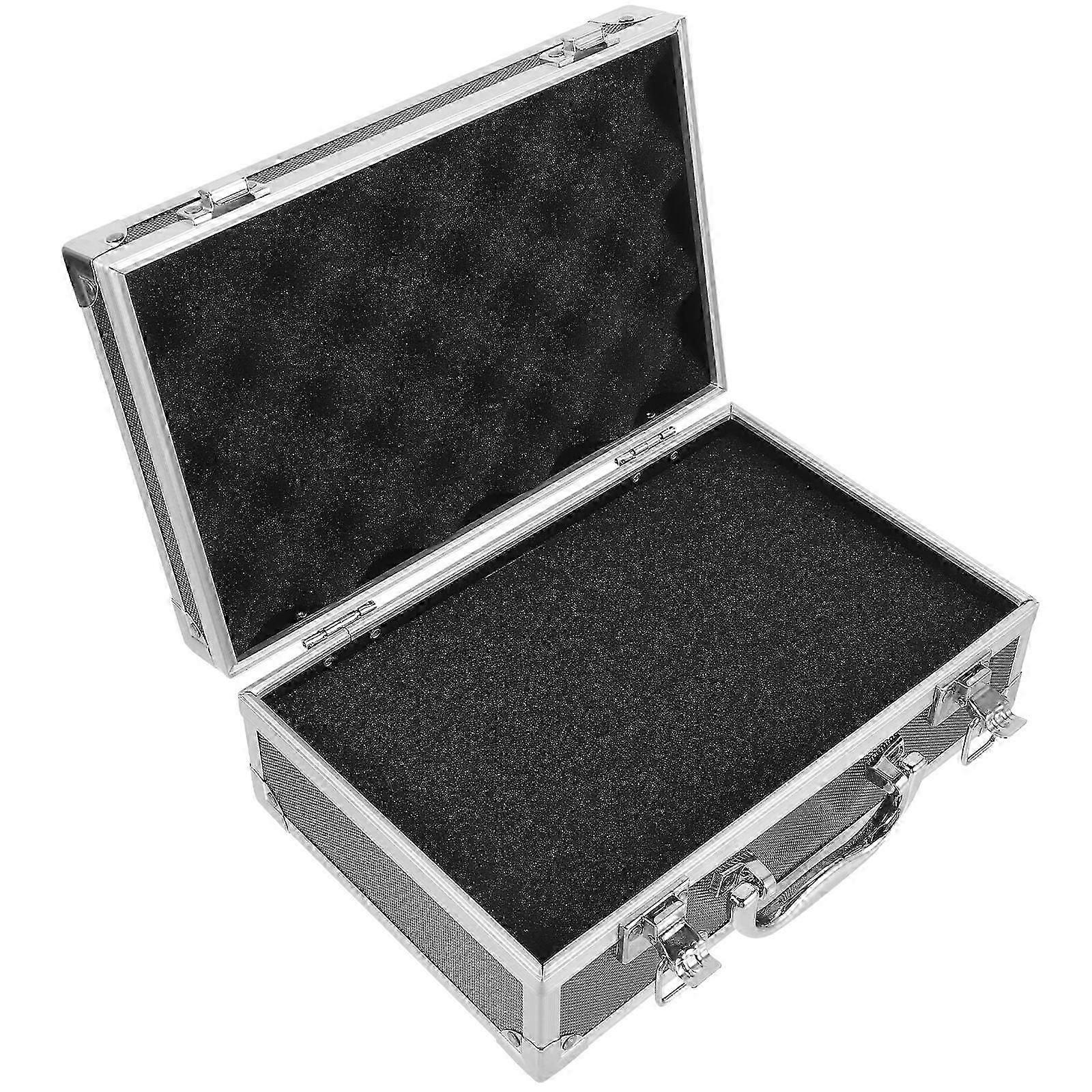 3Pcs Lightweight Aluminium Alloy Tool Boxes, Portable Storage Cases With Secure Locking