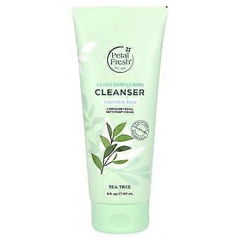 Petal Fresh, Pure, Clear Complexion Cleanser, Tea Tree, 177 ml (6 fl oz), confezione da 2