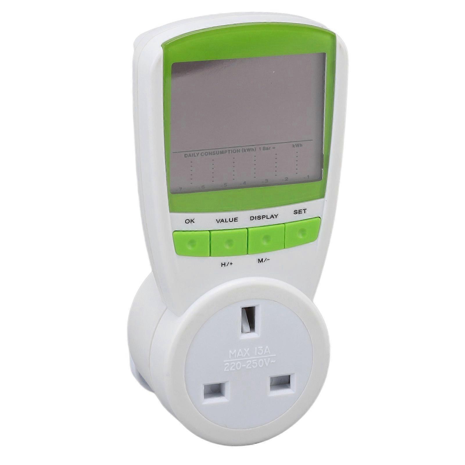 Power Metering Socket Voltage Current Power Usage Analyzer  for Energy Saving