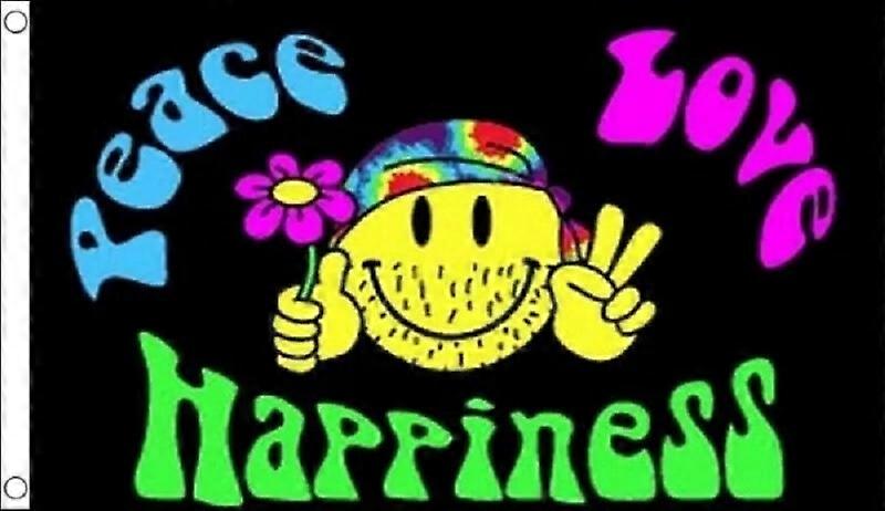 Hippy Peace Flag CYQ-671