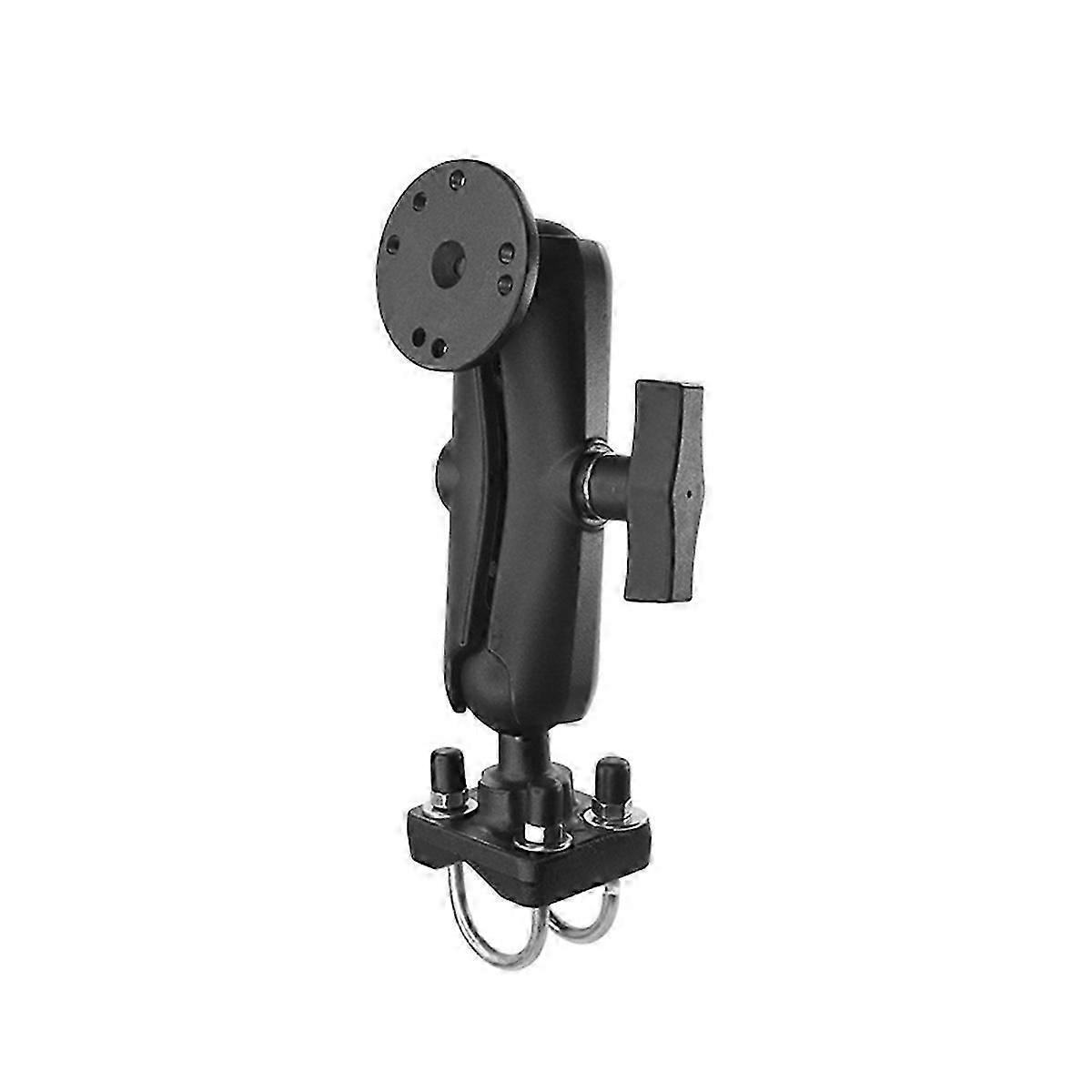 Trilho Duplo U-Bolt Tamanho C de 1,5 polegadas Suporte de Bola de 1,5 polegadas com Base de Bola Redonda de 1,5 polegadas - Médio