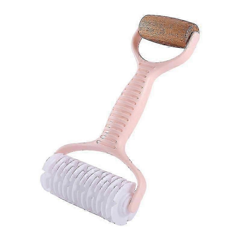 Double-headed Roller Rolling Pin Pizza Grid Mesh Cutter Dumpling Dough Wrapper Two-in-one Multi-functional Flour Stick