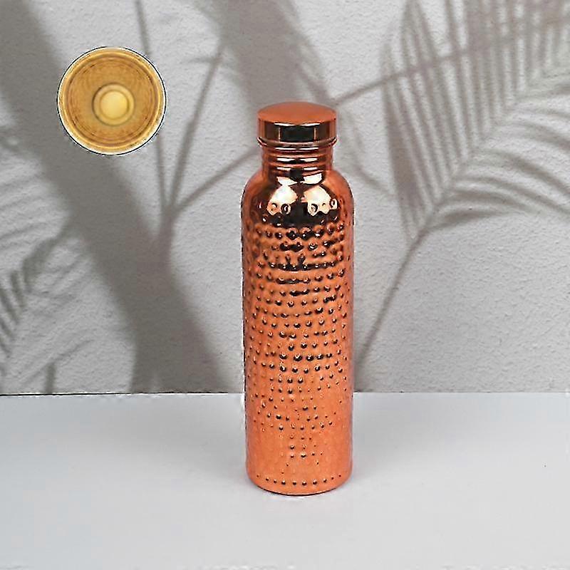 Copper Bottle 800ml), Hammered Copper Water Bottle
