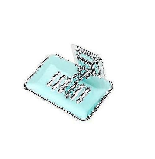 Wall Mounted Soap Rack( Color : Green )