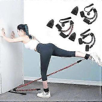Booty Training Resistance Band Leg Hip Power Strengthen Pull Rope Belt System Cable Machine Gym Home Workout Fitness Equipment,l  HY-26