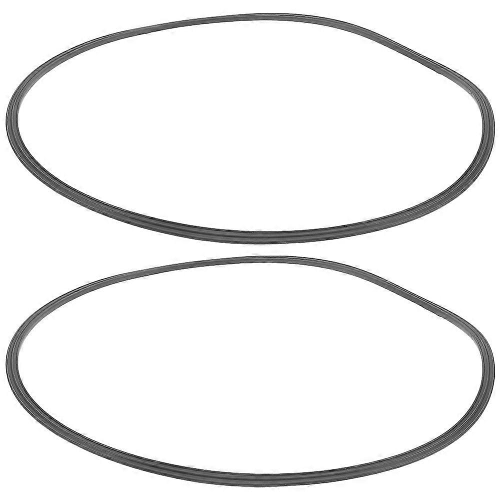 2pcs Floor Protector Bar Stool Base Ring Bar Stool Foot Ring Rubber Nonslip Stool Base Protector Ring