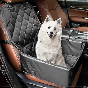 Pet Dog Car Carrier Seat Bag, Waterproof Folding Polyester, With Safety Belt, Breathable, For All Seasons, Universal Dog Breeds 0-30kg, Car Travel