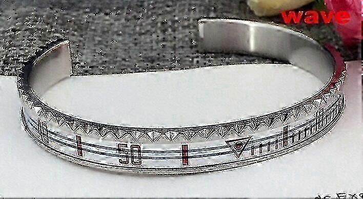 Steel Speedometer Bracelets - Bangles - Stainless Steel Bangles - Cuff Bangle