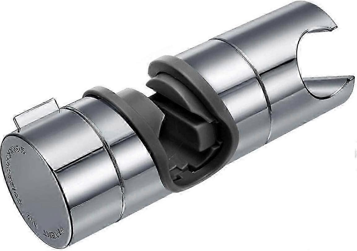 Replaceable Handheld Shower Holder, Shower Head Holder, 18-25MM Diameter Adjustable, Chrome ABS