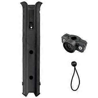Adjustable Fishing Rod Holder for Bike 360° Rotatable Mount Clamp Fishing Pole Rack for Boat Kayak