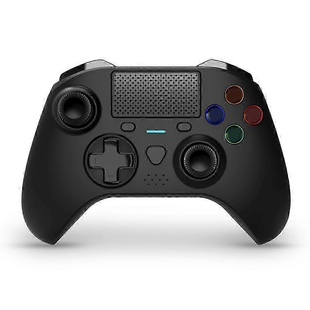 compatible with PS4 Wireless Controller Console Gaming Controller Bluetooth Gamepad with RGB Dual Sense Vibrate Black