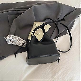 Women Fashion Bucket Bag Versatile Commuter Single Shoulder Crossbody Handbag