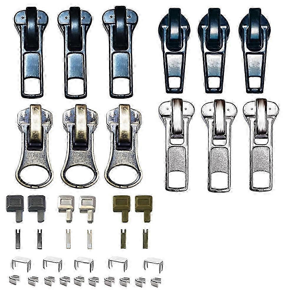 Zipper repair kit 5 slider with lock