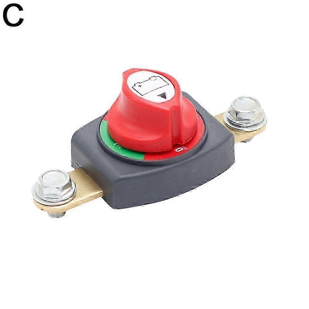 12V24V Brass Battery Terminal Integrated Switch Car Modification Extension Large Current Power Switch