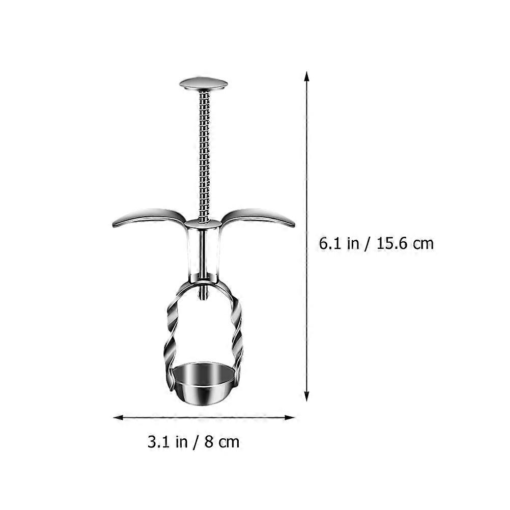 Cherry Pitter Tool for Removing Core in Kitchen Use with Silver Material