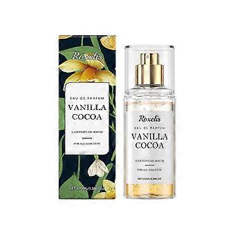 Spray parfumé pour cheveux et corps longue durée à la vanille et au cacao, brume nourrissante (parfum vanille et cacao)