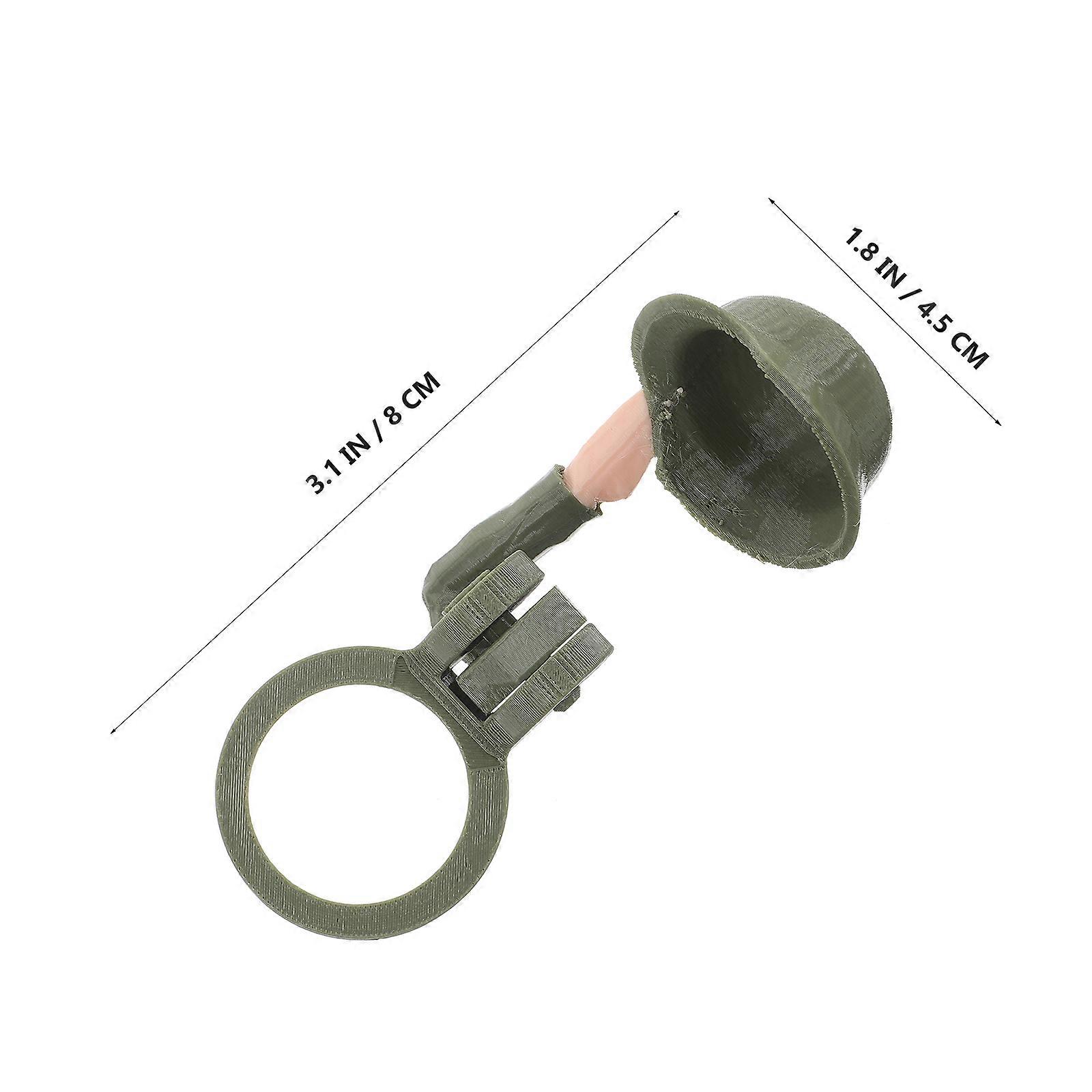 Creative Beer Bottle Stopper Soldier Designed for Reusable Fun Present Green
