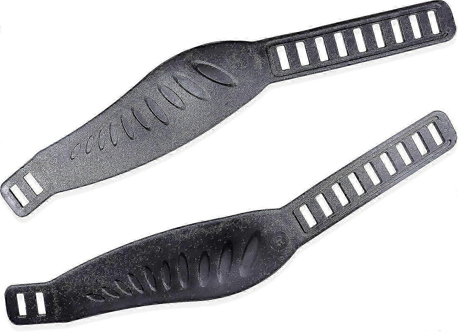 1 Pair Exercise Bike Pedals with Durable PVC Straps