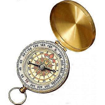 Luminous Vintage Pocket Compass Copper
