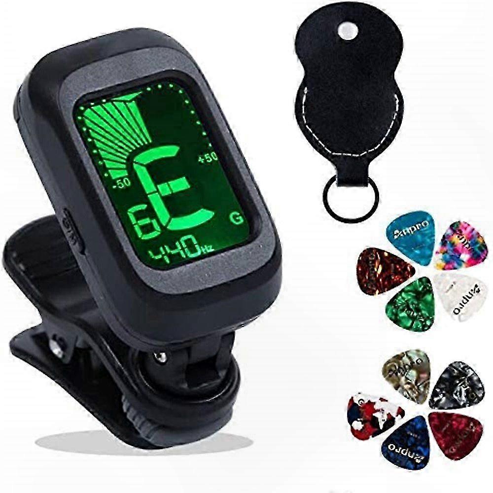 360 Rotatable Guitar Tuner for Accurate and Efficient Tuning Performance