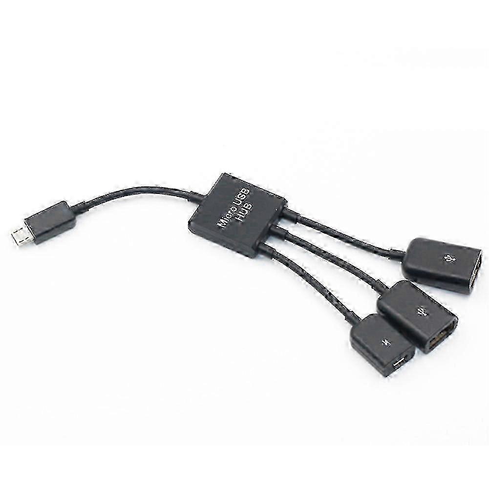Micro USB OTG Dual Split Adapter