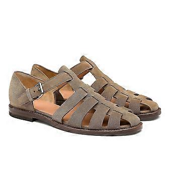 Handgemaakte leren sandalen voor heren