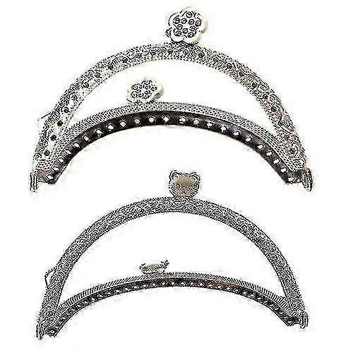 1pc Retro Flower Metal Frame Chain