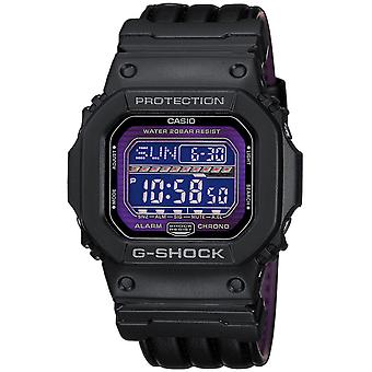 A. casio g-shock cau/neg pant/purple watch for Unisex Digital Quartz with GLS-5600L-1 Crocodile Skin Bracelet