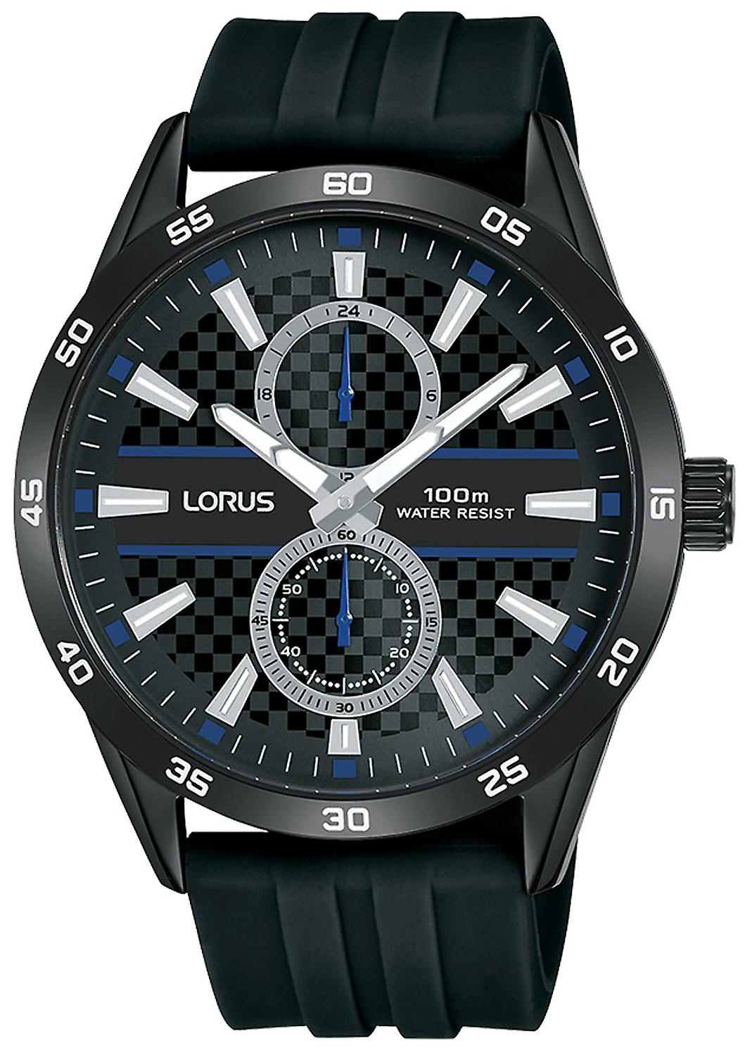 Lorus sport man Quartz Analog Man Watch with Silicone Bracelet R3A43AX9